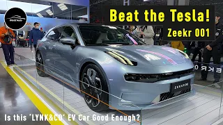 ZEEKR 001 First Look Exterior & Interior, An Exiting All-new EV Even Faster Than Porsche Taycan