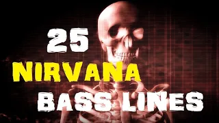 25 Nirvana Bass Lines in 3 Minutes