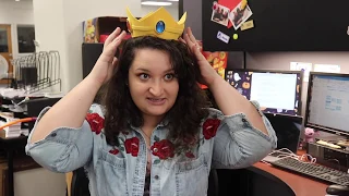 How to Craft a Princess Peach Crown! Cosplay Hacks + Resin Crafting