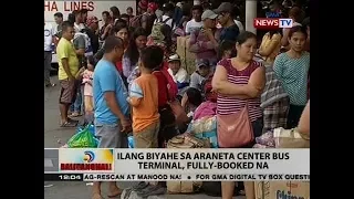 BT: Ilang biyahe sa Araneta Center Bus Terminal, fully-booked na