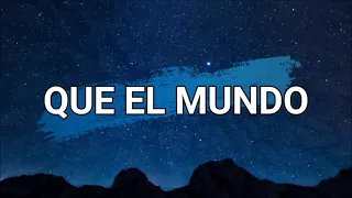 QUE EL MUNDO DE SU GLORIA LLENE PISTA KARAOKE GUARDIAN