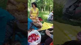 МК по плетению гирлянд 1 часть. Мадхави-лата матаджи. Запорожье 28.05.2018