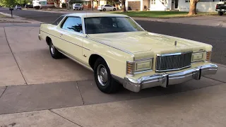 1976 Mercury Marquis Test Drive