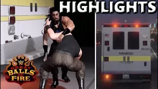 WWE 2K17 ROMAN REIGNS VS BRAUN STROWMAN | GREAT BALLS OF FIRE 2017 - PREDICTION HIGHLIGHTS