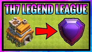 Incredible TH7 Legend & Titan Attacks! Push to Legend League!