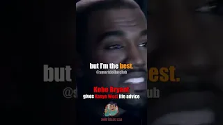 Kobe Bryant gives life advice to Kanye West