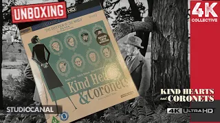 Kind Hearts and Coronets 4K UltraHD Blu-ray Unboxing