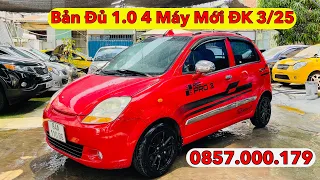 Spark 2009 Bản Đủ 1.0 4 Máy - Mới Đăng Kiểm Luôn - Giá Chỉ Vài Chục Triệu Quá Rẻ 📞 Nghĩa Bốn Bánh