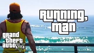 "Running, Man" | First Video Made in GTA V PC's Rockstar Editor