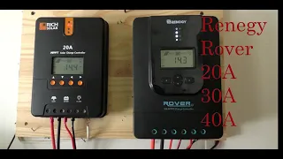 Renogy Rover MPPT Solar Charge Controller 20A 30A 40A - Review