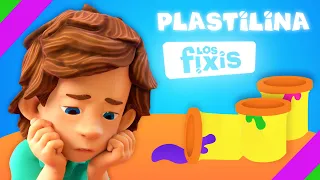 ¡Nolik y Fire arreglan todo con plastilina! | Los Fixis | Animación para niños