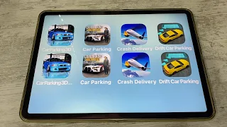 Car Parking 3D, Car Parking, Crash Delivery and More Car Games iPad Gameplay