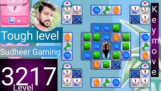 Candy crush saga level 3217 । Tough level । No boosters । Candy crush 3217 help । Sudheer Gaming