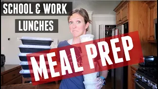 SCHOOL LUNCHES & WORK LUNCHES | HUGE MEAL PREP | COOK WITH ME