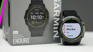 Garmin Enduro // Unboxing, Setup, UltraFit Strap, and Initial Thoughts!