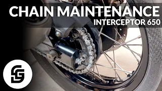 DIY Chain Maintenance for Royal Enfield Interceptor 650