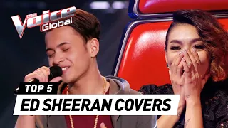 The Voice | BEST ED SHEERAN Blind Auditions [PART 2]