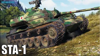 STA-1 - 10 боев - Как играть на танке
