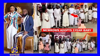 Nana Ama McBrown Adopts a 1 year old Baby who has lost her mother - Narrates everything in church