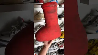 Cleaning Big Red Boots With Reshoevn8r