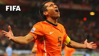 Giovanni van Bronckhorst goal vs Uruguay | ALL THE ANGLES | 2010 FIFA World Cup