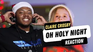 Oh Holy Night - 7-Year-Old Claire Crosby and Dave Crosby | REACTION!