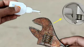 Why didn't I know this before. how to remove rust with super glue