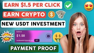 New Best USDT minning Site New Way to Earn money Online Free USDT site to make money