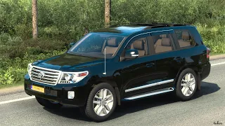 Toyota Land Cruiser 200 2012 || Euro Truck Simulator 2 [1.45] || Test Drive + Download Link.