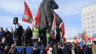 Митинг против ввоза отходов