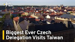 150-strong Czech Delegation Includes Cybersecurity Officials | TaiwanPlus News