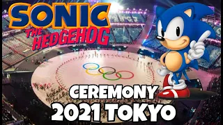 Moments of Sonic the Hedgehog Star Light Zone in Tokyo Olympic 2020 (2021) Opening Ceremony