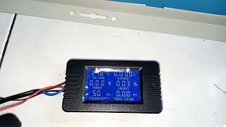 2142404870 test voltmeter PZEM-022 100A kWh meter digital watt energy volt meter