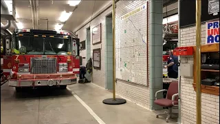 *FIRE* Chicago Fire Dept Engine 7, Truck 58, and Battalion 7 (Spare) Responding