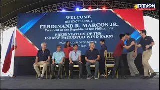 LIVE | Pres. Bongbong Marcos sa pagpapasinaya ng 160-MW Pagudpud wind farm #News5 (May 19, 2023)