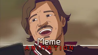 Nicolas Cage and Pedro Pascal Laugh MEME | Animated