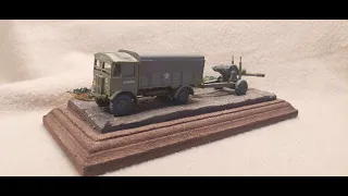 AIRFIX 1/76 AEC Matador & 5'5" Gun - A Build In Pictures