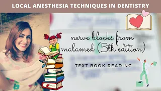 local anesthesia techniques in dentistry (malamed)