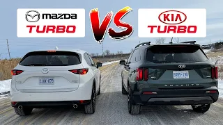 2021 Kia Sorento Turbo vs 2021 Mazda CX 5 Turbo, comparable? Let me explain.