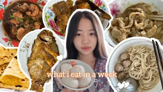 *realistic* what i eat in a week pt 2