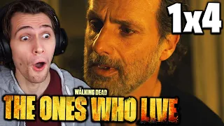 The Walking Dead: The Ones Who Live - Episode 1x4 REACTION!!! "What We"
