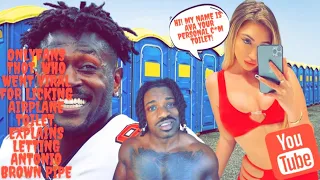 OnlyFans Thot Ava, Who Went Viral For Licking Airplane Toilet, Explains Letting Antonio Brown Pipe