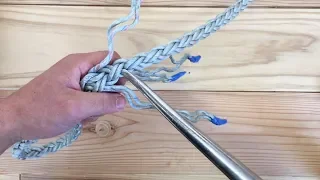 【漁師】最も簡単なクロスロープのさつま（アイスプライス）の組み方