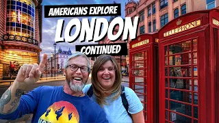 Americans Sightseeing Around LONDON! British Museum, Westminster Abbey & MORE