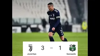 Juventuss Vs Sassuolo 3 - 1 -- All Goal & Extended Highlights 2021