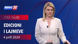 4 prill 2024 Edicioni i Lajmeve ne News24 ne studio Nisida Tufa (Ora 16.00)