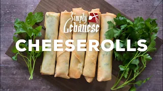 Lebanese Cheese Rolls