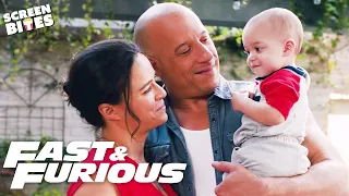 Sweetest "Family" Moments | Fast & Furious Saga | Screen Bites