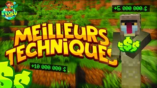 Les Meilleurs TECHNIQUES pour devenir RICHE sur Evolucraft !