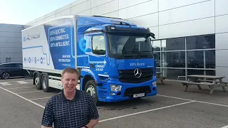Mercedes-Benz eActros Road Test - Real-World Electric Truck Review with 50% Payload